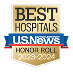 Northwestern Memorial Hospital ranked on the Best Hospitals Honor Roll by U.S. News & World Report in 2023-2024.