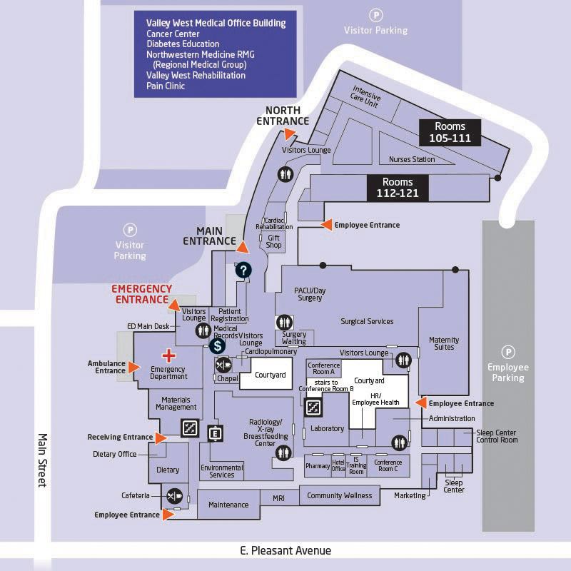 Northside Hospital Campus Map