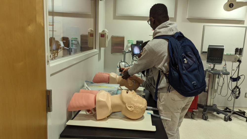 student at CPS CTE program