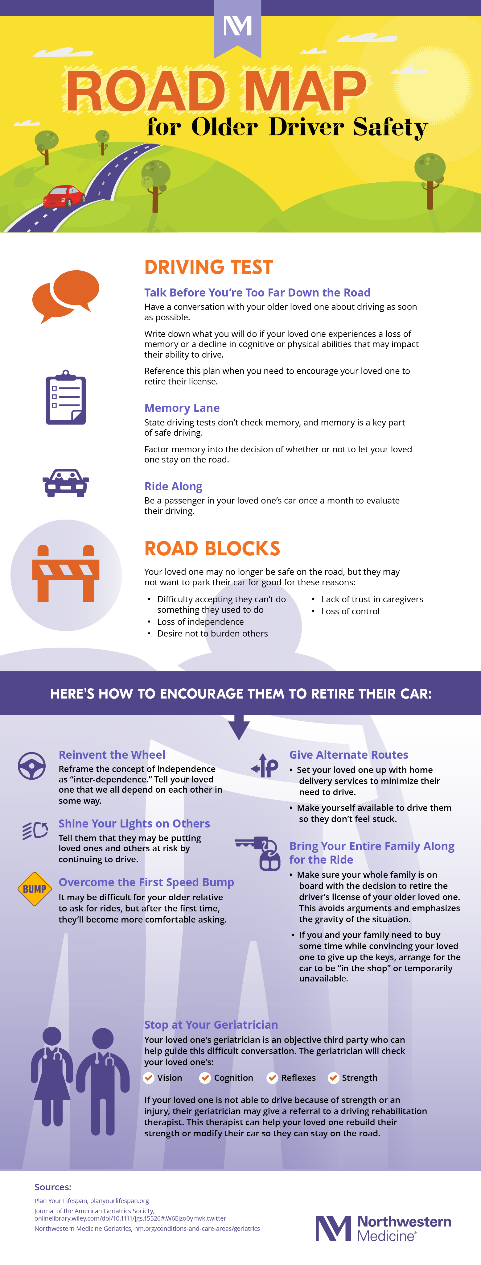 Older Driver Safety Infographic