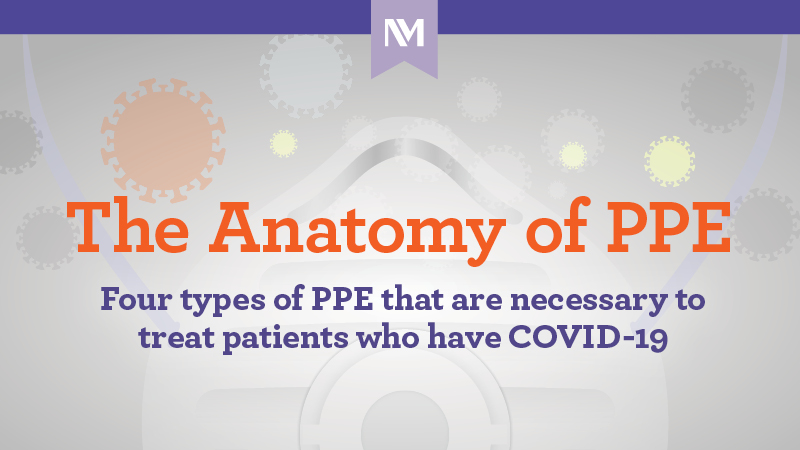 The Anatomy of PPE. Five PPE items that are necessary to treat patients who have COVID-19.