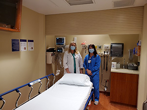 Northwestern Medicine Valley West Hospital renovates two emergency room bays with features to make them more safe for behavioral health patients