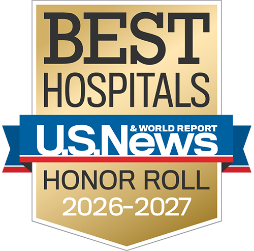 Northwestern Memorial Hospital is on the Honor Roll for U.S. News & World Report, 2026-2027.