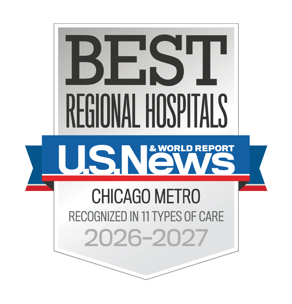 Palos Hospital Best Regional Hospitals badge