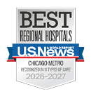 Palos Hospital Best Regional Hospitals Badge