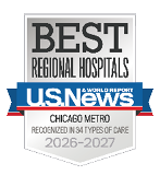 Northwestern Memorial Hospital is recognized in 34 types of care by U.S. News & World Report, 2026-2027.