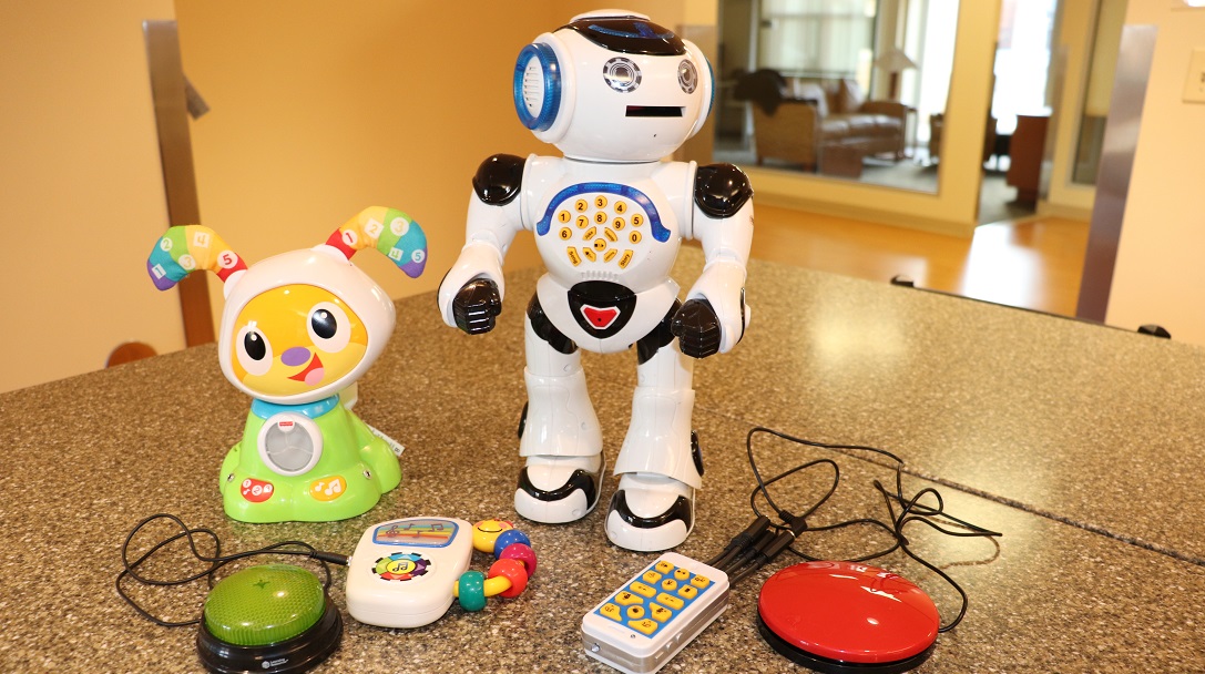 Toys adapted for children with physical challenges