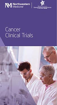 Northwestern Medicine Robert H. Lurie Comprehensive Cancer Center Clinical Trials Brochure for Referring Physicians.