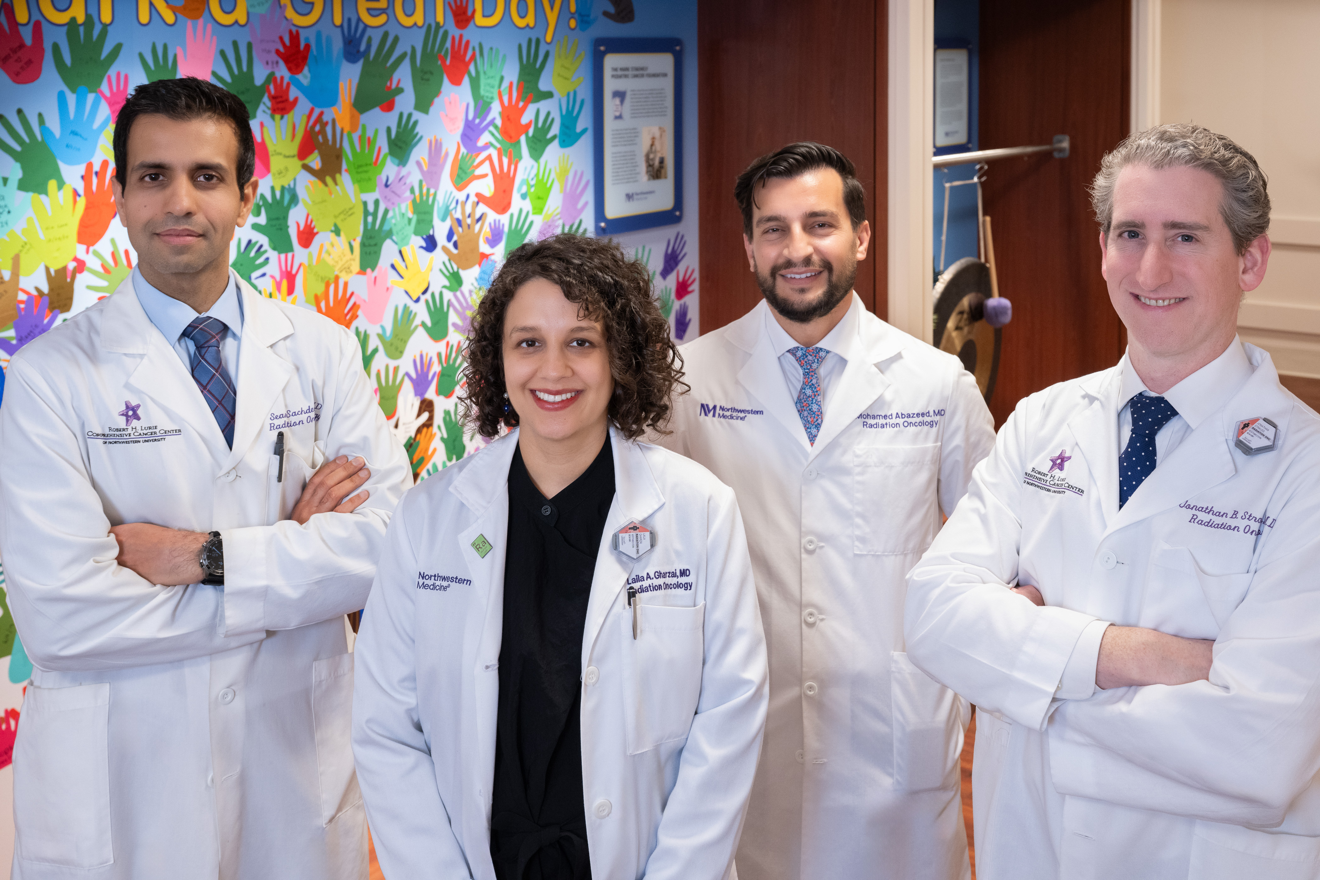 Radiation oncology physician team