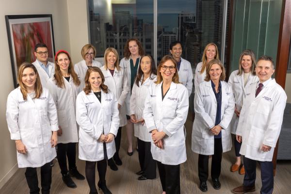 northwestern medicine fertility and reproductive medicine team photo
