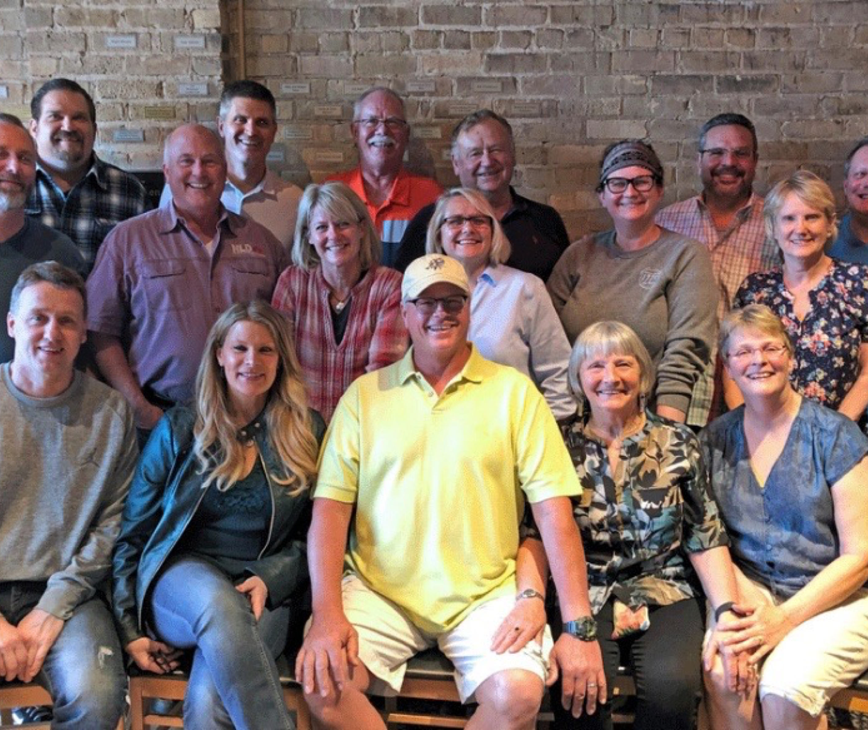 Northwestern Medicine donors sitting for a photo.