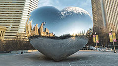 cloud gate chicago bean