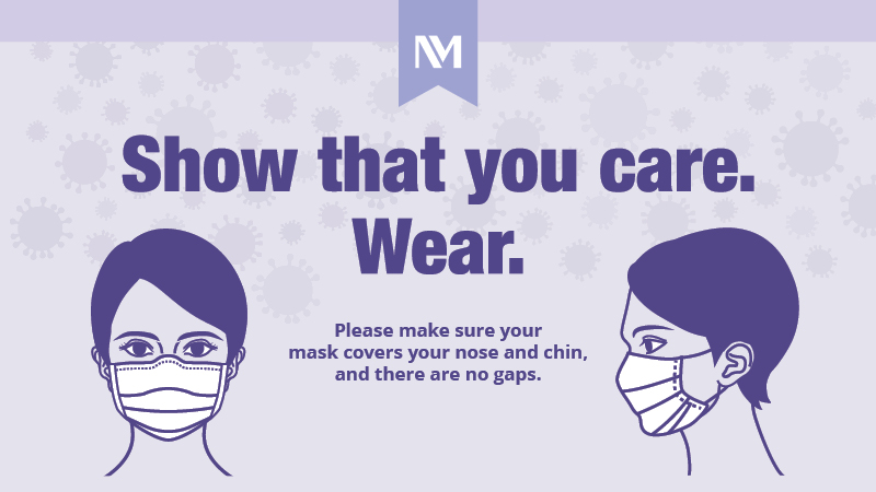 Normalisering ekstremister Grav How to Wear a Face Mask (Infographic) | Northwestern Medicine