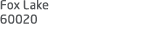 Fox Lake 60020