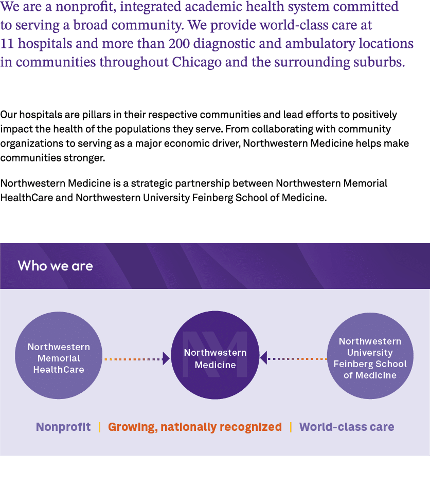 We are a nonprofit, integrated academic health system committed to serving a broad community. We provide world class ...