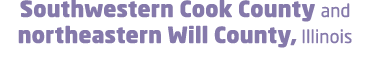Southwestern Cook County and northeastern Will County, Illinois