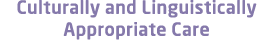 Culturally and Linguistically Appropriate Care