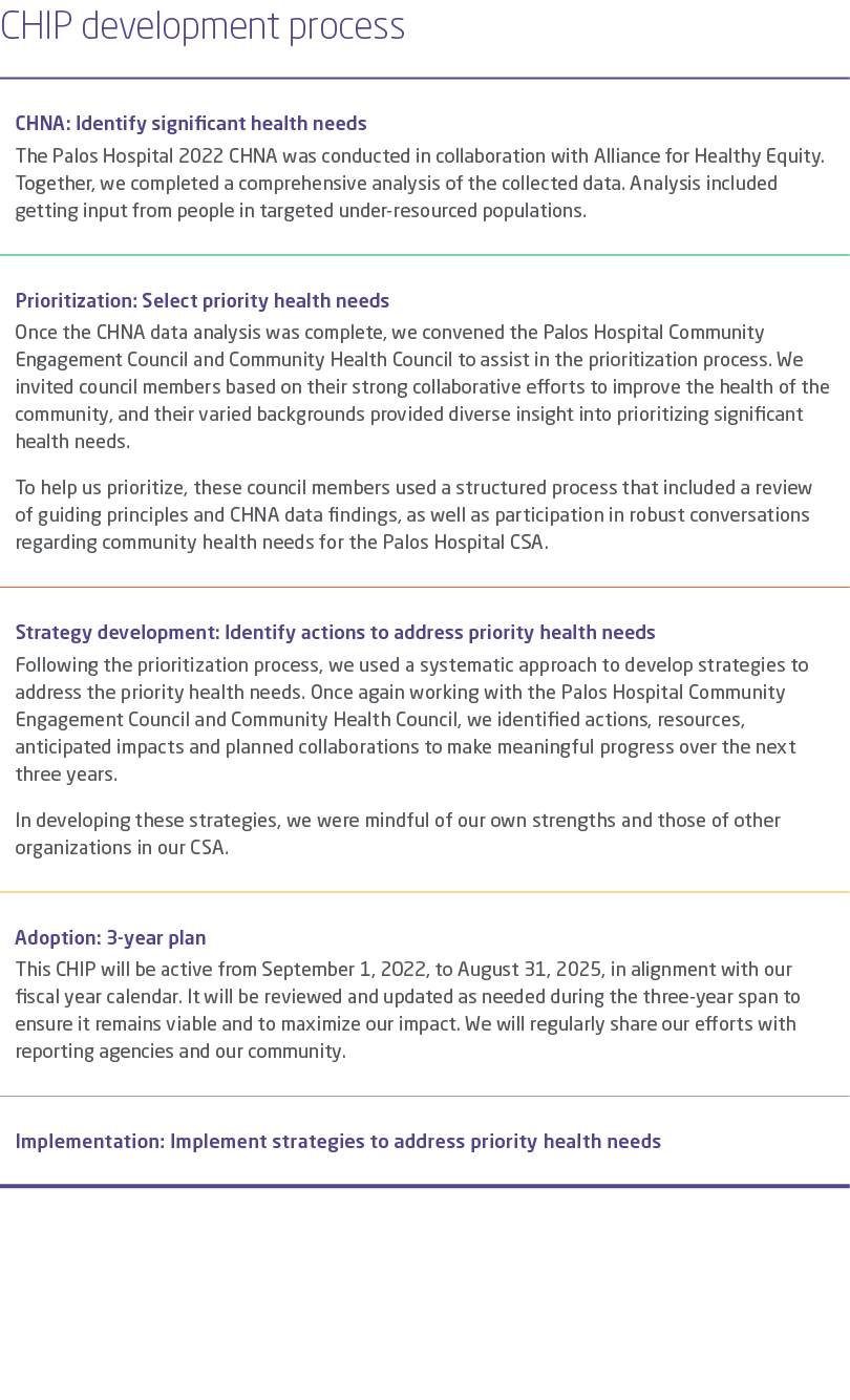 CHIP development process   