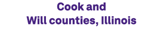Cook and Will counties, Illinois