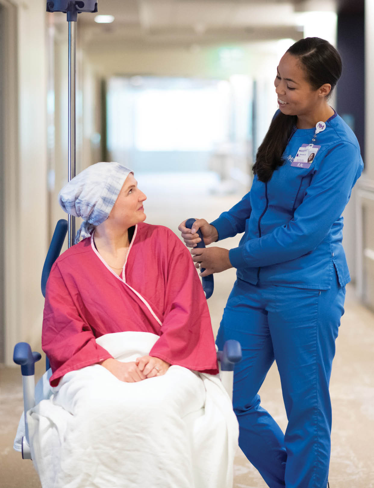 Patient care at Lake Forest hHospital