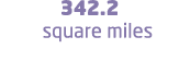 342.2 square miles