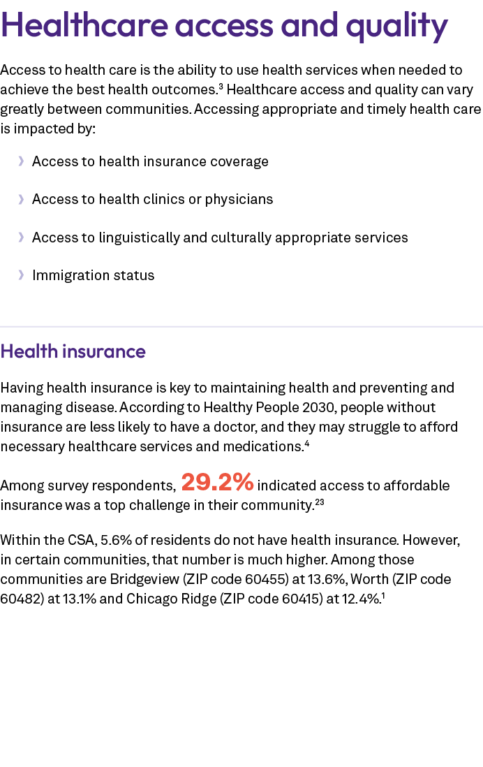 Healthcare access and quality Access to health care is the ability to use health services when needed to achieve the ...