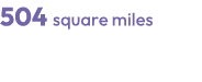 504 square miles