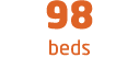 98 beds