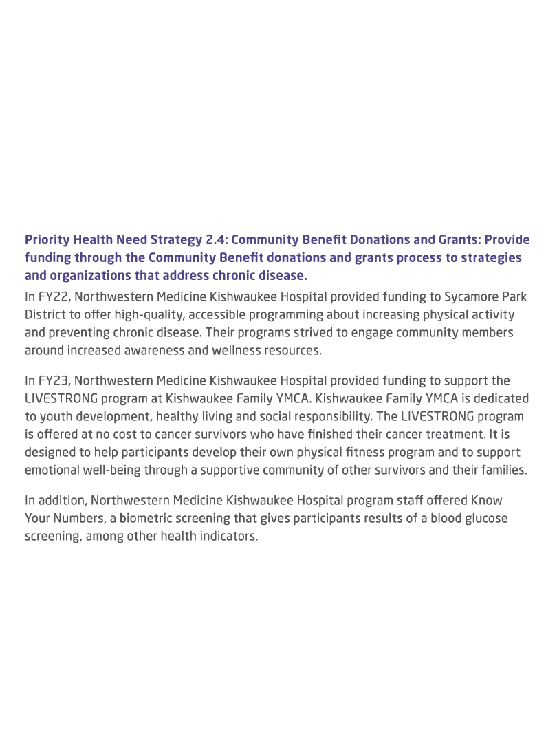  Impact of Strategy • DeKalb County Community Gardens hired a part time staff member to create educational classes an...