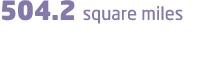 504.2 square miles