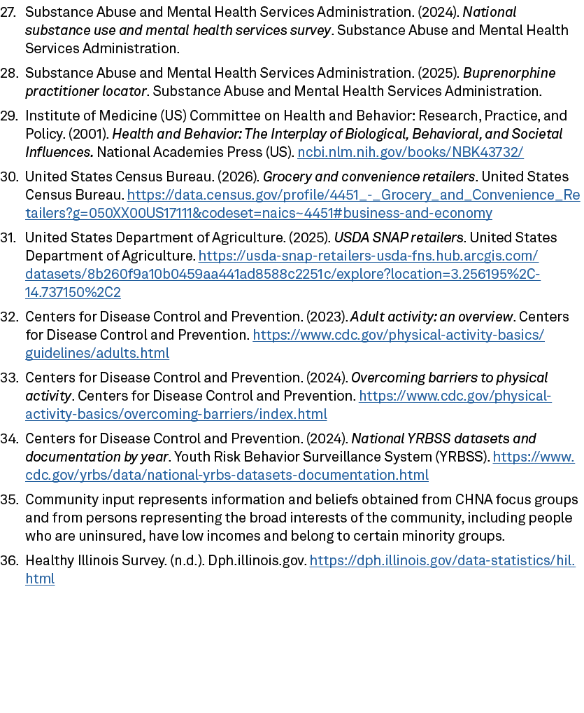 27. Substance Abuse and Mental Health Services Administration. (2024). National substance use and mental health servi...