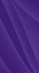 A smooth abstract background with overlapping curved shapes in varying shades of purple. Description generated by AI