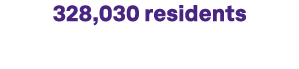 328,030 residents