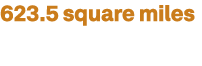 623.5 square miles