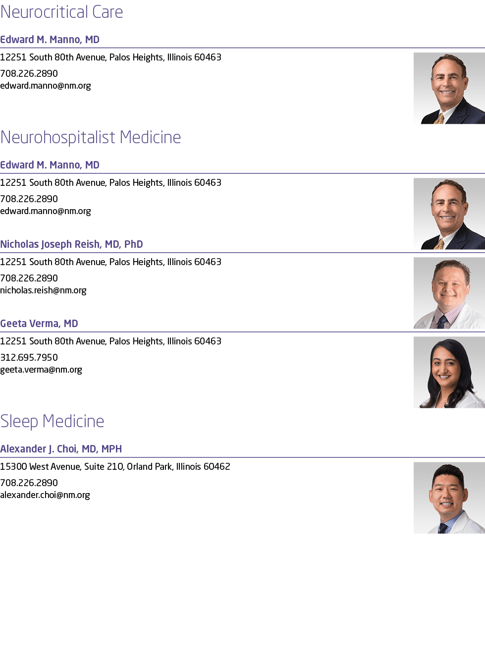 Neurocritical Care Edward M. Manno, MD ￼12251 South 80th Avenue, Palos Heights, Illinois 60463 708.226.2890﻿﻿﻿﻿﻿﻿﻿﻿ e...