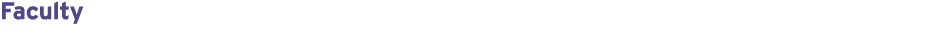 Faculty