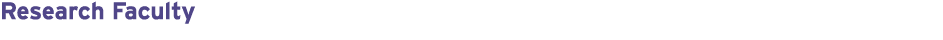 Research Faculty