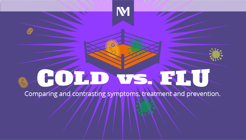 What S The Difference Between Cold And Flu Infographic